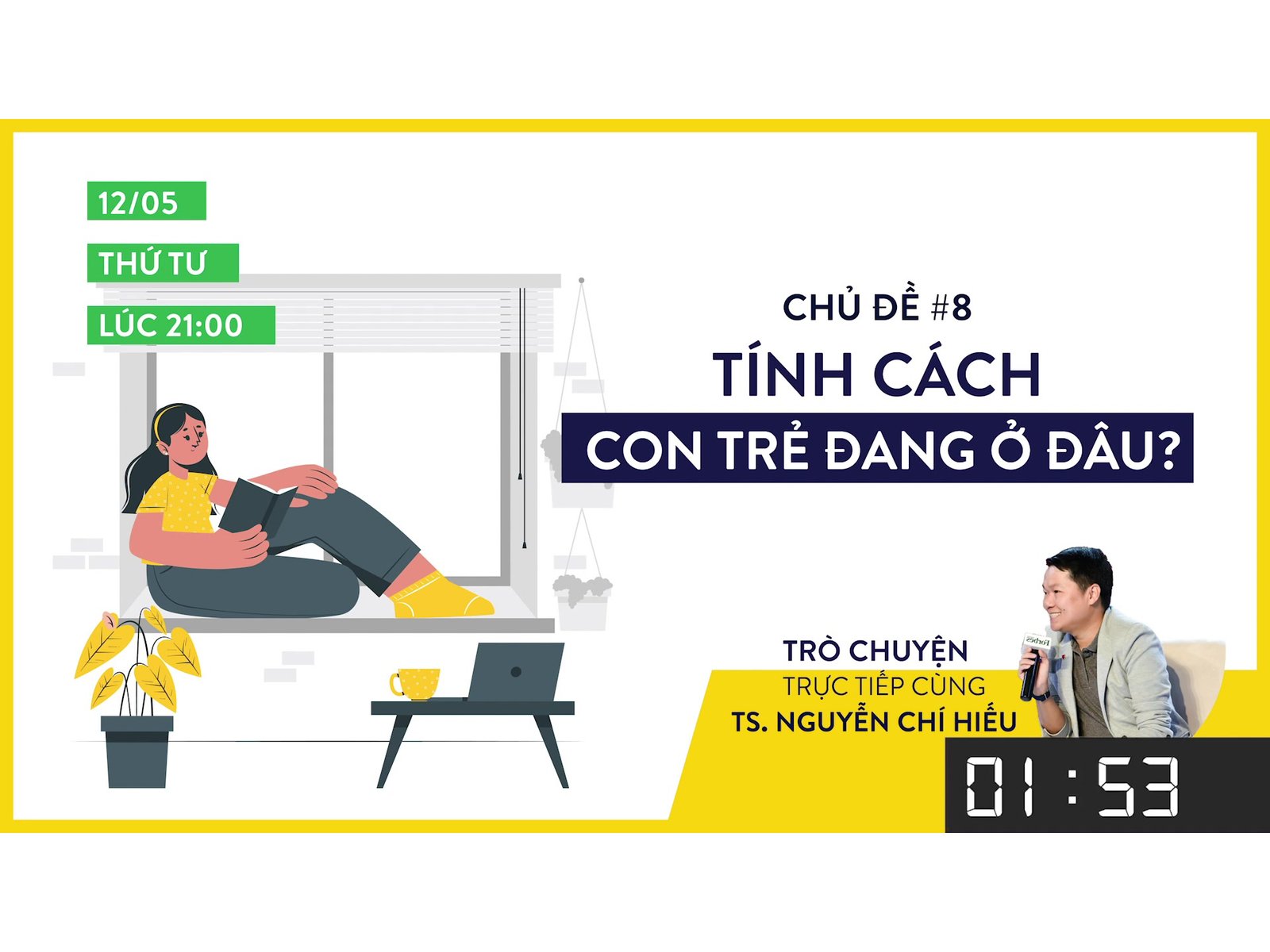 IEG LIVESTREAM 08: TÍNH CÁCH - CON TRẺ ĐANG Ở ĐÂU?
