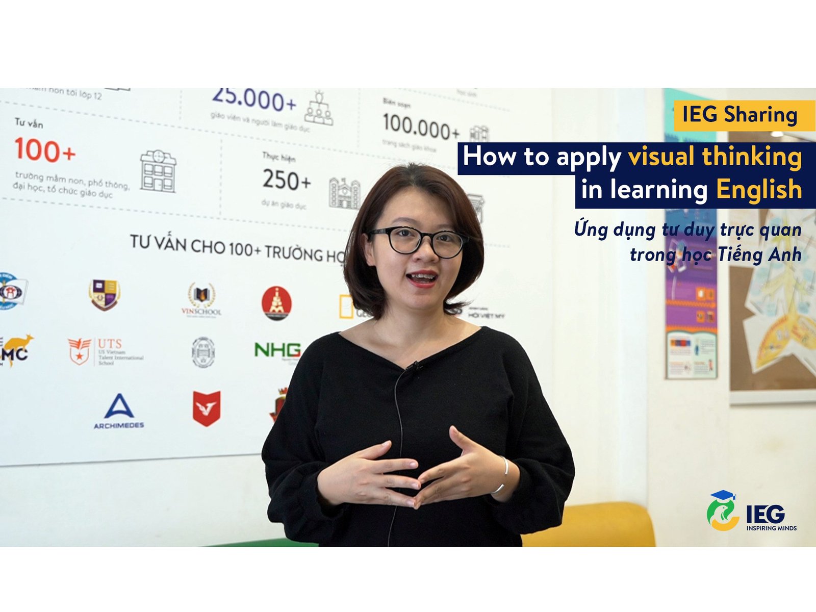 [IEG SHARING] VISUAL THINKING - CÁCH ĐỂ ỨNG DỤNG TƯ DUY TRỰC QUAN TRONG HỌC TIẾNG ANH
