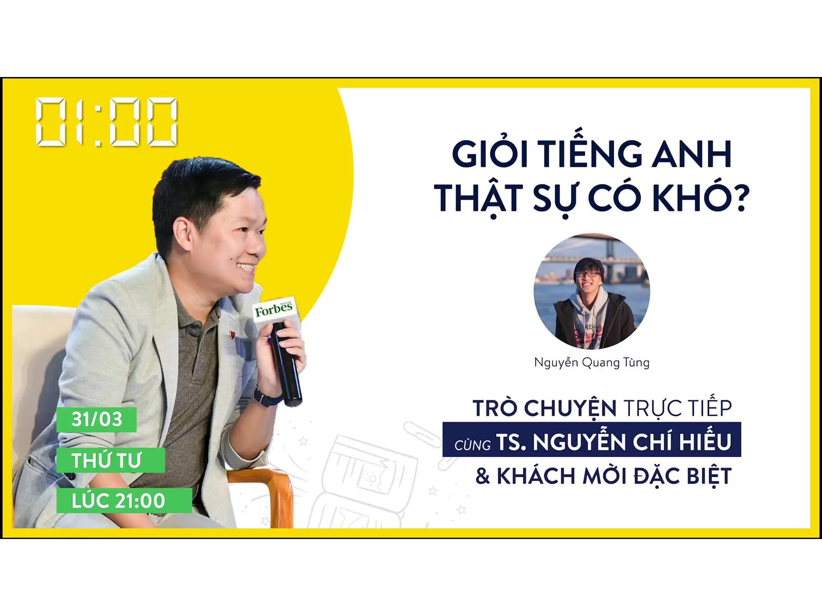 IEG LIVESTREAM 04: GIỎI TIẾNG ANH - THỰC SỰ CÓ KHÓ?