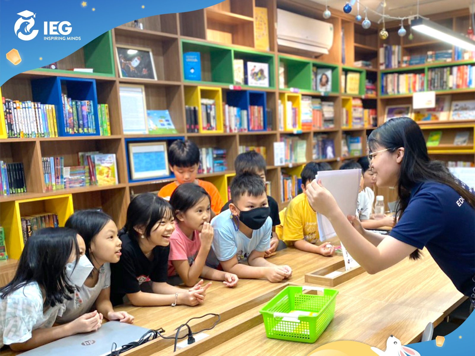 HOẠT ĐỘNG TRUNG THU TẠI IEG - ĐIỂM CHẠM TRẢI NGHIỆM CÙNG CON LỚN