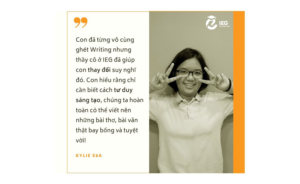 CON ĐÃ TỪNG "GHÉT CAY GHÉT ĐẮNG" WRITING, NHƯNG...