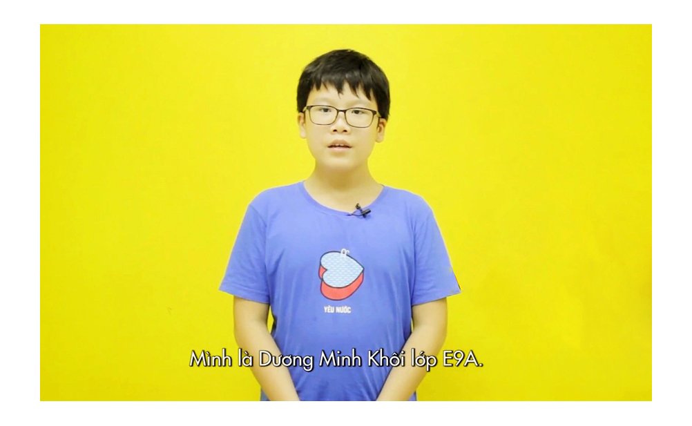 CẬU HỌC TRÒ LUÔN KHIẾN NGƯỜI KHÁC PHẢI SAY MÊ NGHE CẬU CHIA SẺ VỀ NHỮNG VẤN ĐỀ “TO LỚN”
