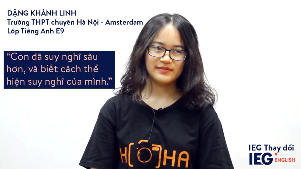 ĐẶNG KHÁNH LINH "CON ĐÃ THAY ĐỔI KHÁ NHIỀU, CON SUY NGHĨ SÂU HƠN, CON BIẾT CÁCH ĐỂ THỂ HIỆN BẢN THÂN MÌNH HƠN."